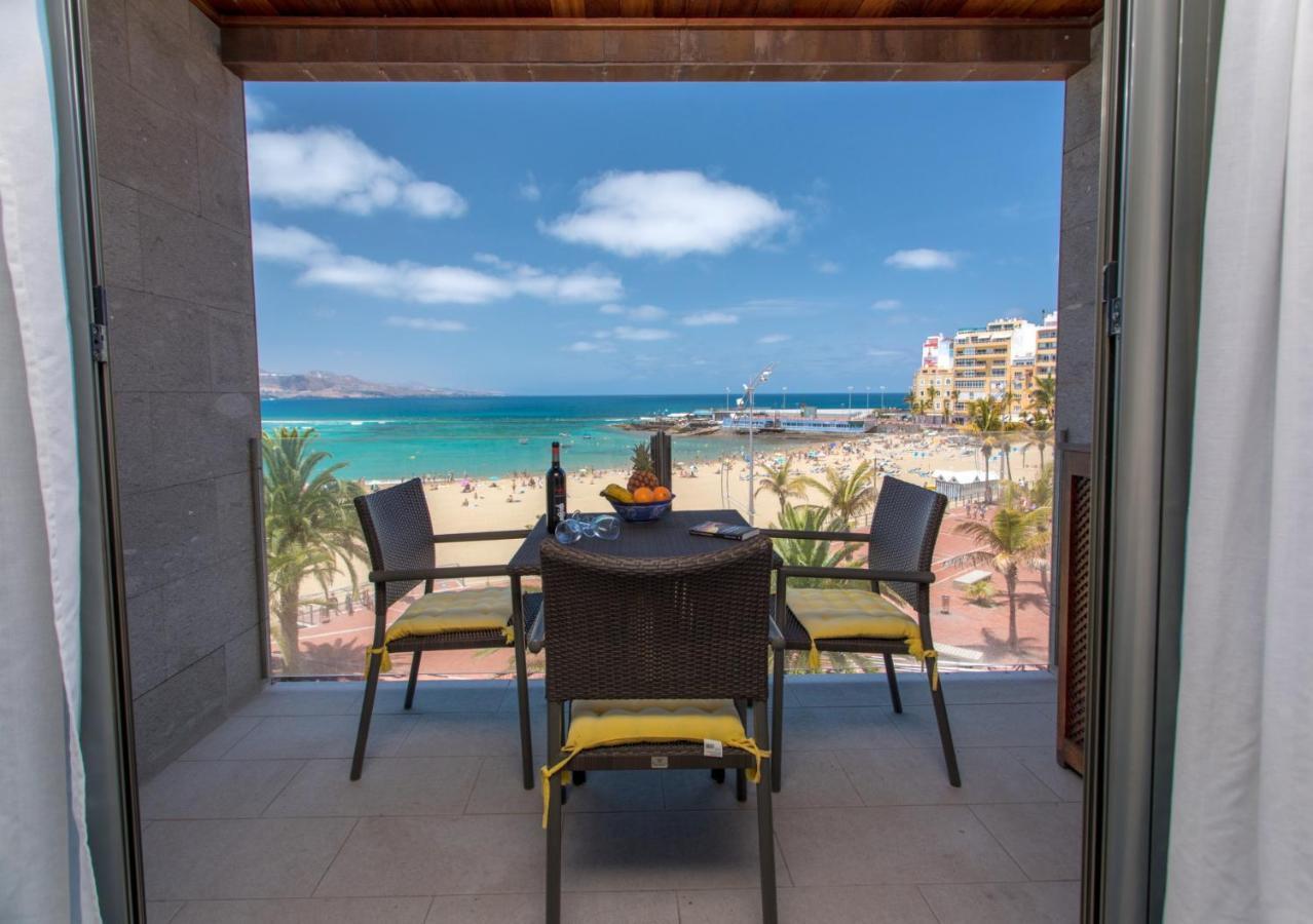 Great Balcony Over Blue Sea By Canariasgetaway لاس بالماس دي غران كاناريا المظهر الخارجي الصورة