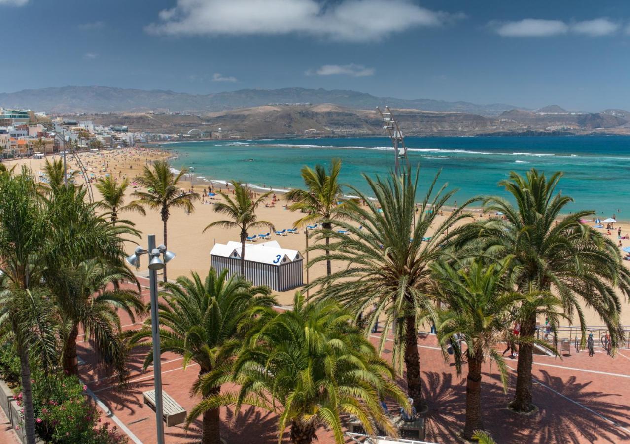 Great Balcony Over Blue Sea By Canariasgetaway لاس بالماس دي غران كاناريا المظهر الخارجي الصورة